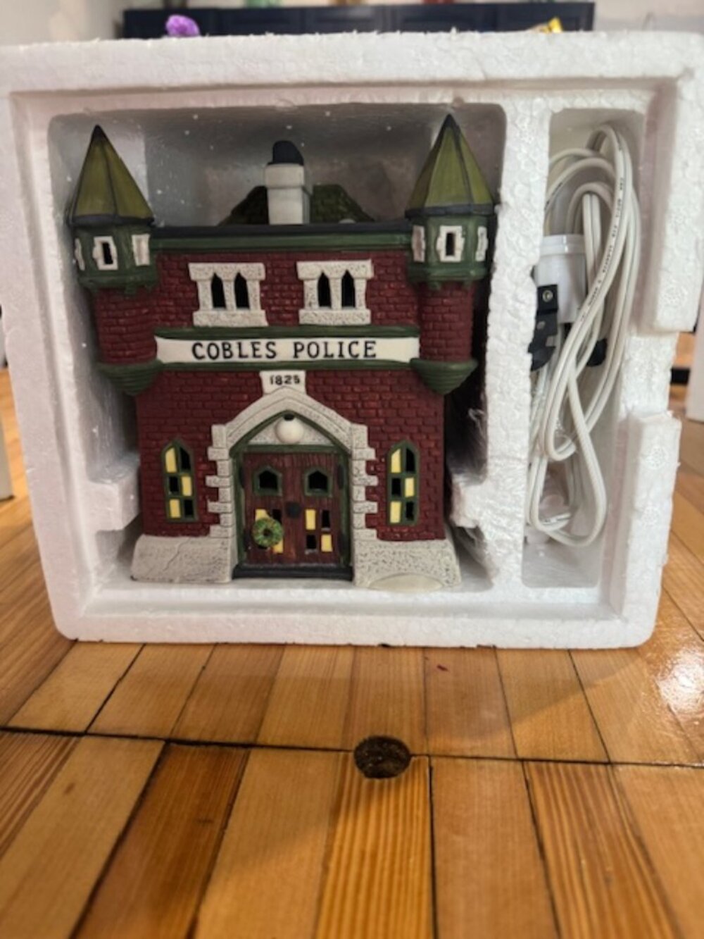Dept 56 Heritage Collection Dickens’ Village Series “Cobles Police Station"
